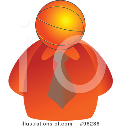 Royalty-Free (RF) Basketball Clipart Illustration by Prawny - Stock Sample #96286