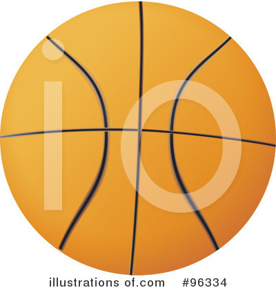 Royalty-Free (RF) Basketball Clipart Illustration by Rasmussen Images - Stock Sample #96334