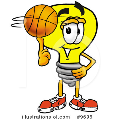Royalty-Free (RF) Basketball Clipart Illustration by Mascot Junction - Stock Sample #9696