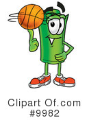 Basketball Clipart #9982 by Mascot Junction
