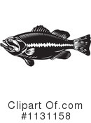 Bass Fish Clipart #1131158 by patrimonio