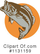 Bass Fish Clipart #1131159 by patrimonio