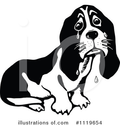 Puppy Clipart #1119654 by Prawny Vintage