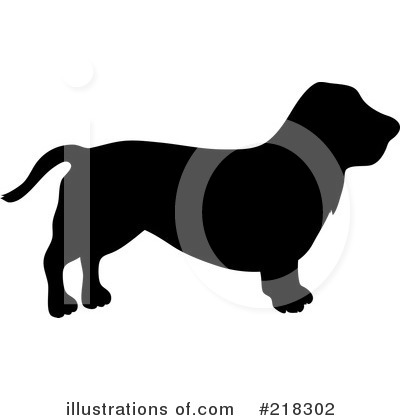Basset Hounds Clipart #218302 by Pams Clipart