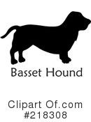Basset Hounds Clipart #218308 by Pams Clipart