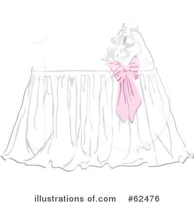 Royalty-Free (RF) Bassinet Clipart Illustration by Pams Clipart - Stock Sample #62476