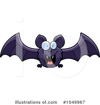 Royalty-Free (RF) Bat Clipart Illustration by Cory Thoman - Stock Sample #1049967