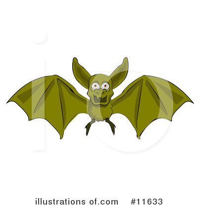 Vampire Bats Clipart #11633 by AtStockIllustration