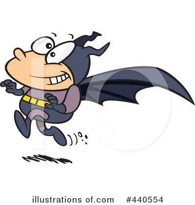 Royalty-Free (RF) Bat Clipart Illustration by toonaday - Stock Sample #440554