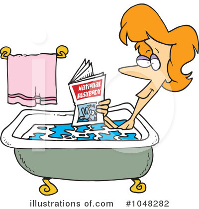 Bath Clipart #1048282 by toonaday