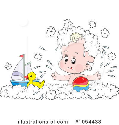 Royalty-Free (RF) Bath Clipart Illustration by Alex Bannykh - Stock Sample #1054433