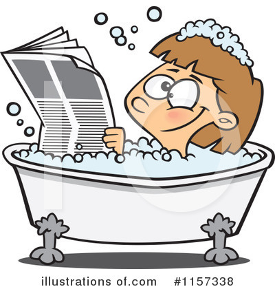 Bubble Bath Clipart #1157338 by toonaday