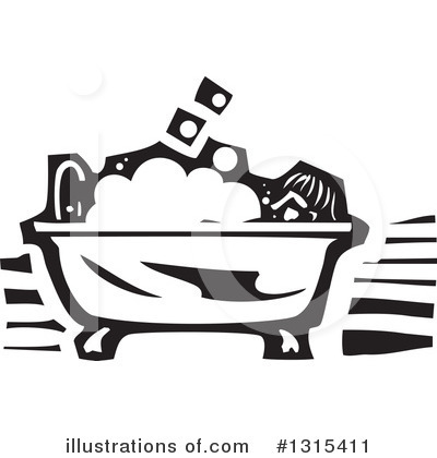 Royalty-Free (RF) Bath Clipart Illustration by xunantunich - Stock Sample #1315411