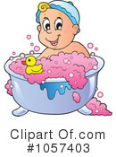 Bath Time Clipart #1057403 by visekart
