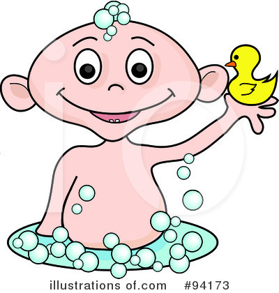 Bath Time Clipart #94173 by Pams Clipart