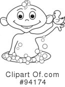 Bath Time Clipart #94174 by Pams Clipart