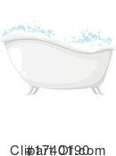 Bath Tub Clipart #1740190 by Vector Tradition SM