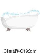 Bath Tub Clipart #1740193 by Vector Tradition SM