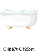 Bath Tub Clipart #1740195 by Vector Tradition SM