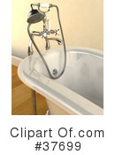 Bath Tub Clipart #37699 by KJ Pargeter