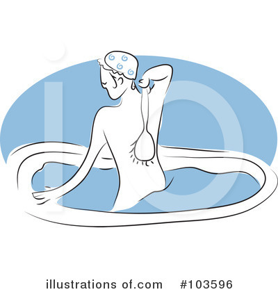 Royalty-Free (RF) Bathing Clipart Illustration by Prawny - Stock Sample #103596