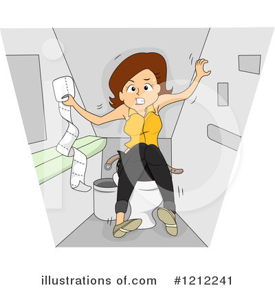 Royalty-Free (RF) Bathroom Clipart Illustration by BNP Design Studio - Stock Sample #1212241