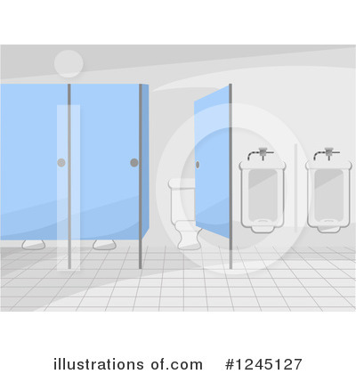 Royalty-Free (RF) Bathroom Clipart Illustration by BNP Design Studio - Stock Sample #1245127