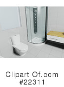 Bathroom Clipart #22311 by KJ Pargeter