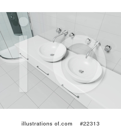 Bathroom Clipart #22313 by KJ Pargeter