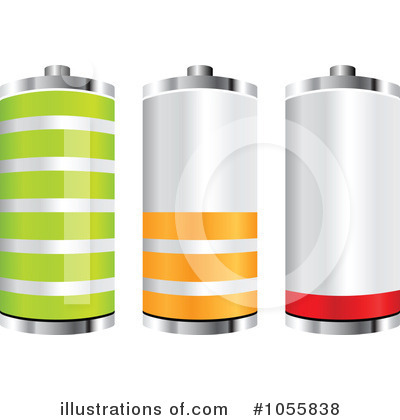 Royalty-Free (RF) Batteries Clipart Illustration by Andrei Marincas - Stock Sample #1055838