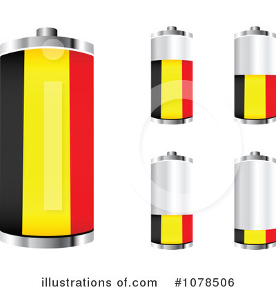 Royalty-Free (RF) Batteries Clipart Illustration by Andrei Marincas - Stock Sample #1078506
