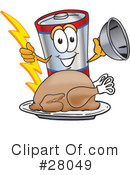 Battery Character Clipart #28049 by Toons4Biz