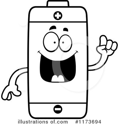Royalty-Free (RF) Battery Clipart Illustration by Cory Thoman - Stock Sample #1173694
