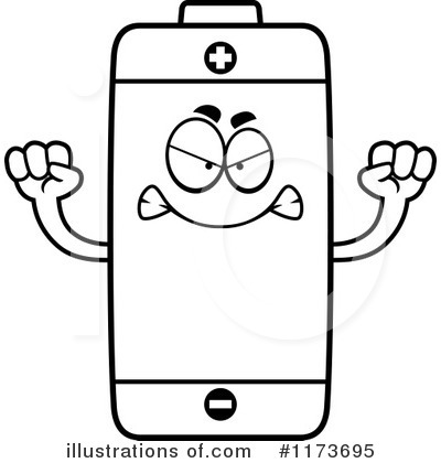 Royalty-Free (RF) Battery Clipart Illustration by Cory Thoman - Stock Sample #1173695