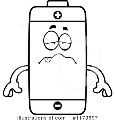 Royalty-Free (RF) Battery Clipart Illustration by Cory Thoman - Stock Sample #1173697