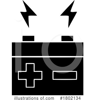 Battery Clipart #1802134 by lineartestpilot