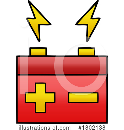 Battery Clipart #1802138 by lineartestpilot