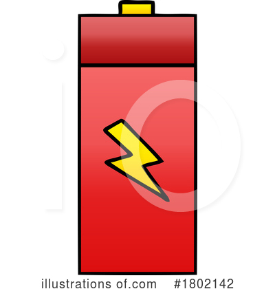 Royalty-Free (RF) Battery Clipart Illustration by lineartestpilot - Stock Sample #1802142