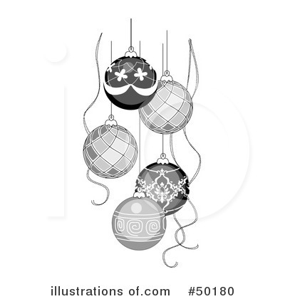 Royalty-Free (RF) Baubles Clipart Illustration by C Charley-Franzwa - Stock Sample #50180