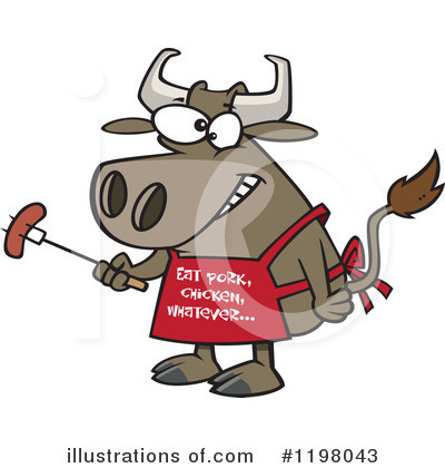Cow Clipart #1198043 by toonaday