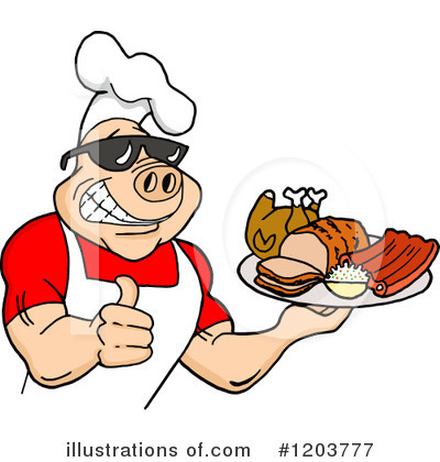 Meat Clipart #1203777 by LaffToon