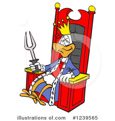 King Clipart #1239565 by LaffToon