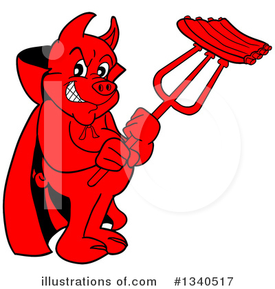 Devil Clipart #1340517 by LaffToon