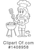 Bbq Clipart #1408958 by visekart