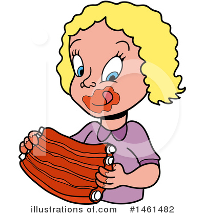 Royalty-Free (RF) Bbq Clipart Illustration by LaffToon - Stock Sample #1461482