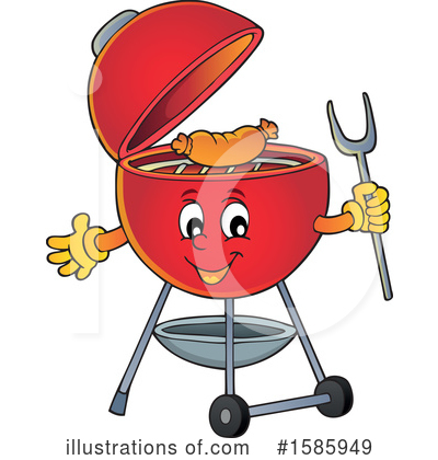 Sausage Clipart #1585949 by visekart