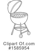 Bbq Clipart #1585954 by visekart