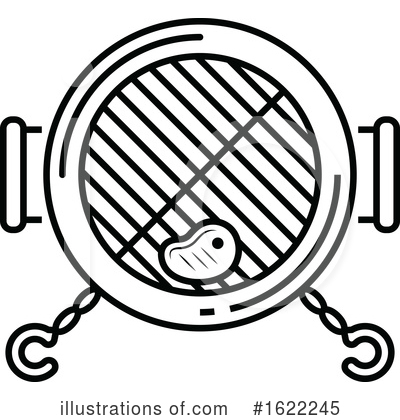 Bbq Clipart #1622245 by Vector Tradition SM