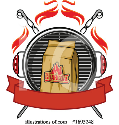 Bbq Clipart #1695248 by Vector Tradition SM