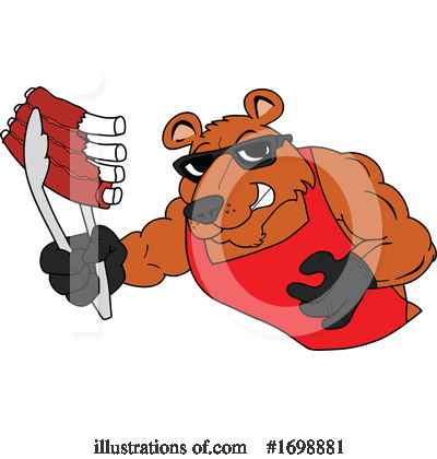 Bear Clipart #1698881 by LaffToon